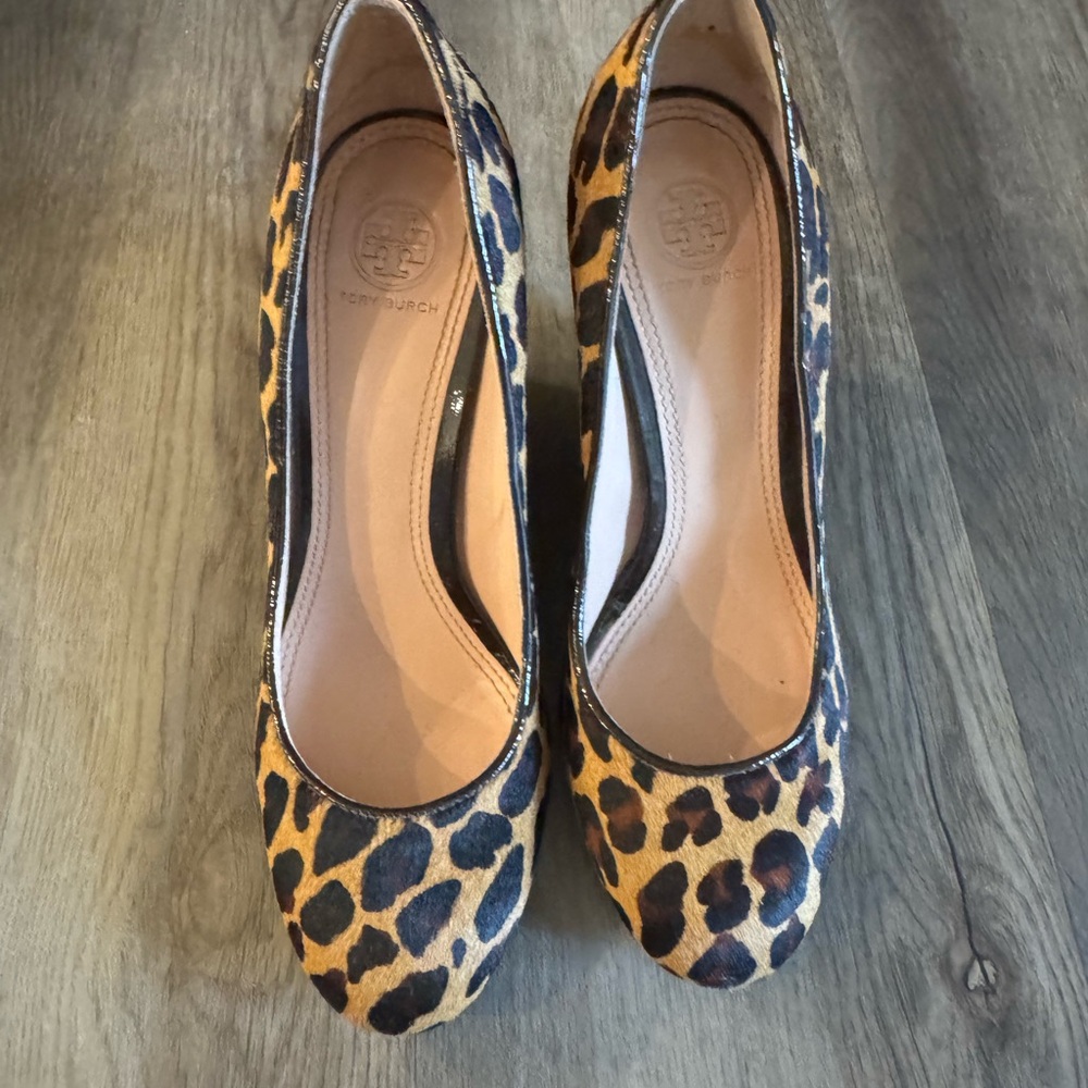 Tory Burch Animal Print Flats